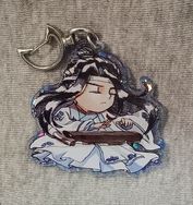 魔道祖師 藍忘機 Q版 滿天星亮片吊飾