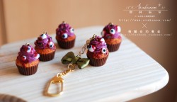 原創◆瑪麗亞的餐桌◆聯名系列甜點<仰望星空杯子蛋糕>手工吊飾
