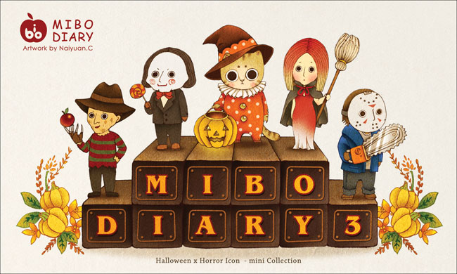MIBO DIARY 咪寶日記手繪風明信片套組