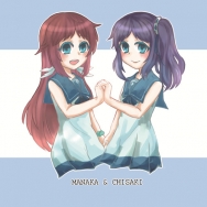NAGIASU-Manaka&Chisaki 眼鏡布