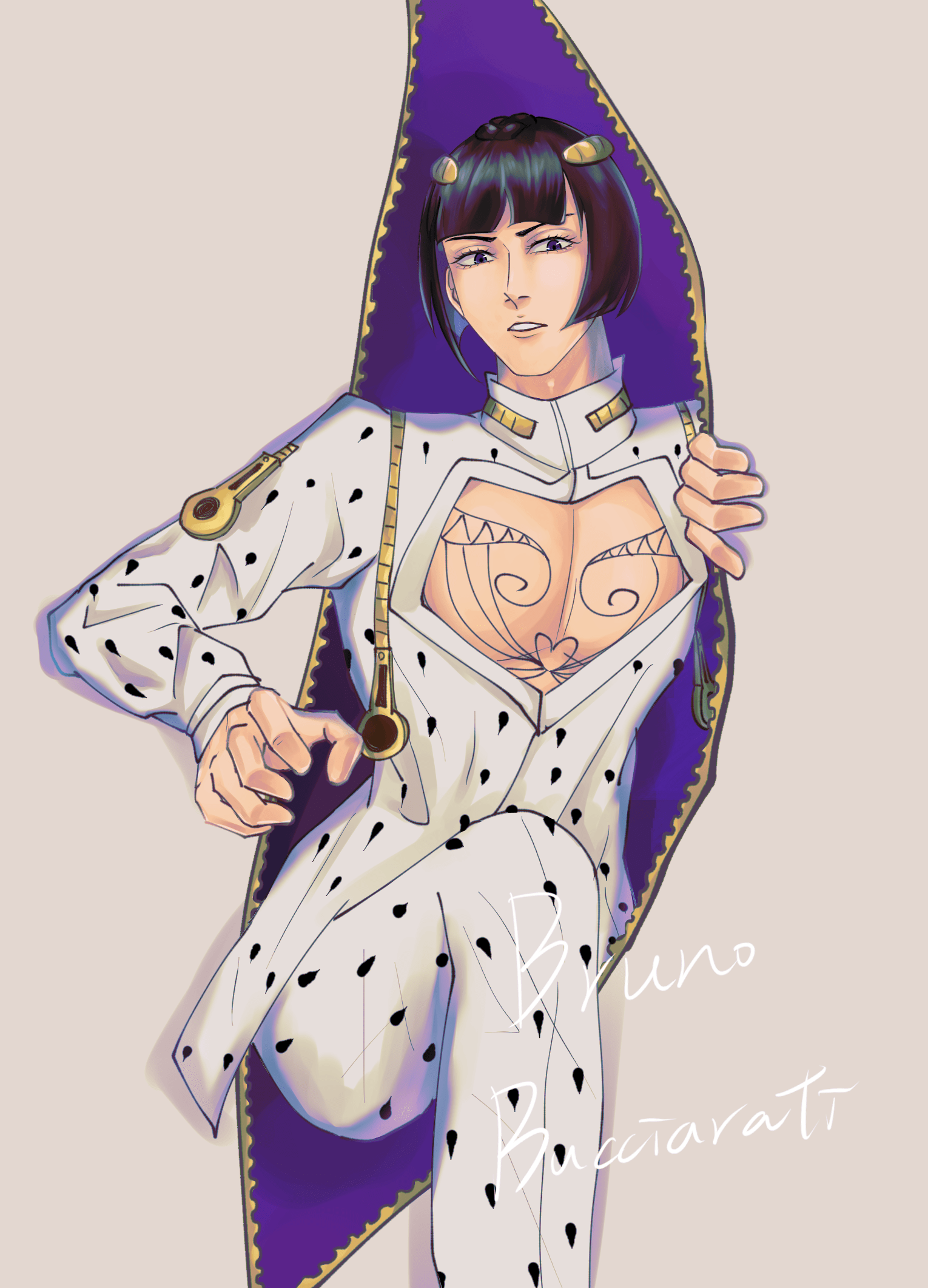 【JOJO】布加拉提明信片