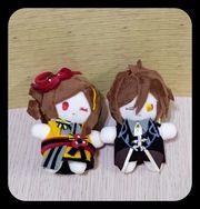 原神 小糰子棉花娃娃 千織&鍾離