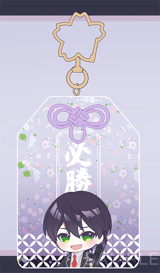 【NIJISANJI】劍持刀也 碎花壓克力御守吊飾