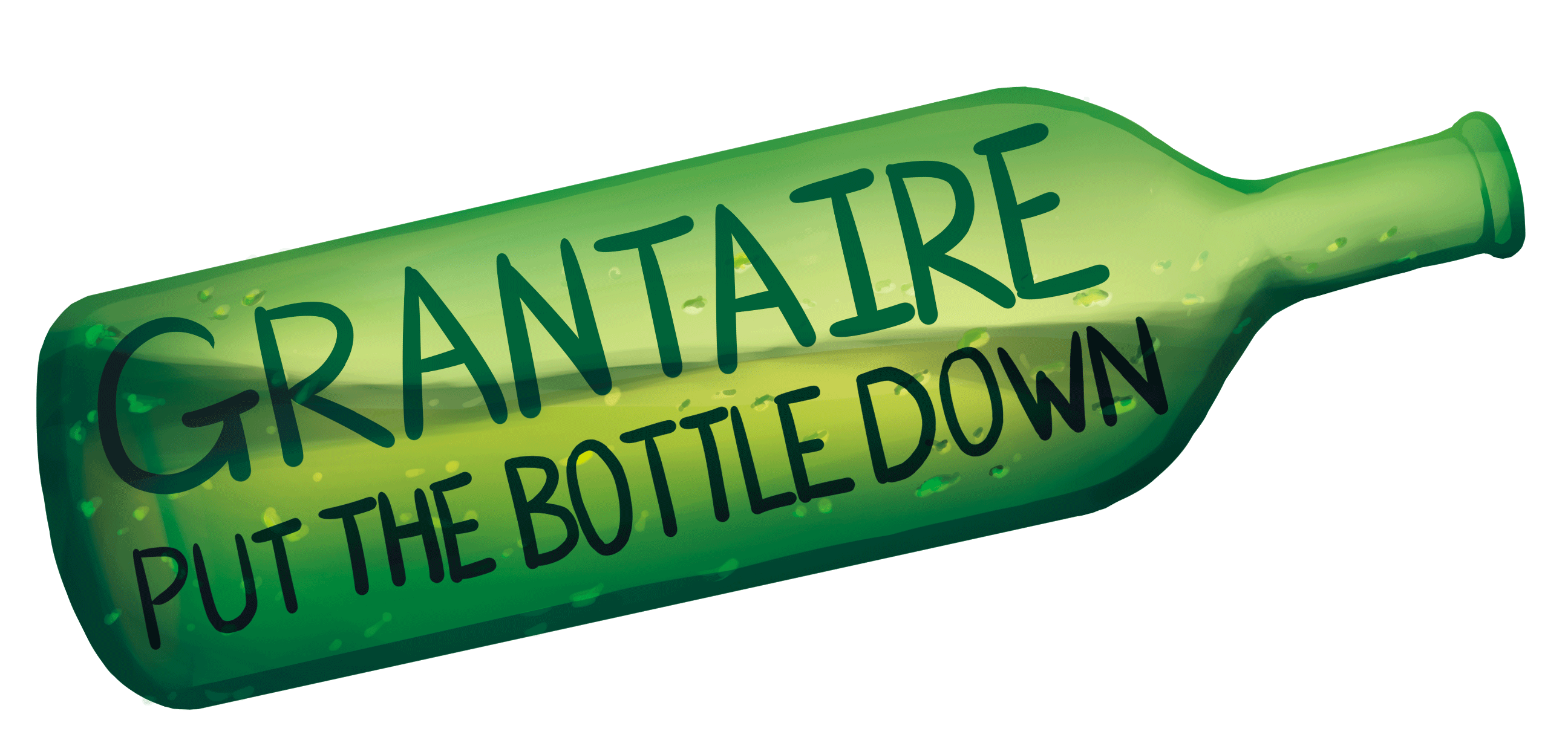 Grantaire,Put the bottle Down! 壓克力別針