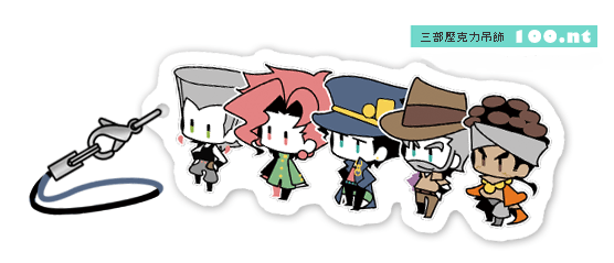 【JOJO】透明壓克力吊飾
