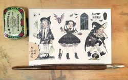 Hey Witches! 模造刀模貼紙