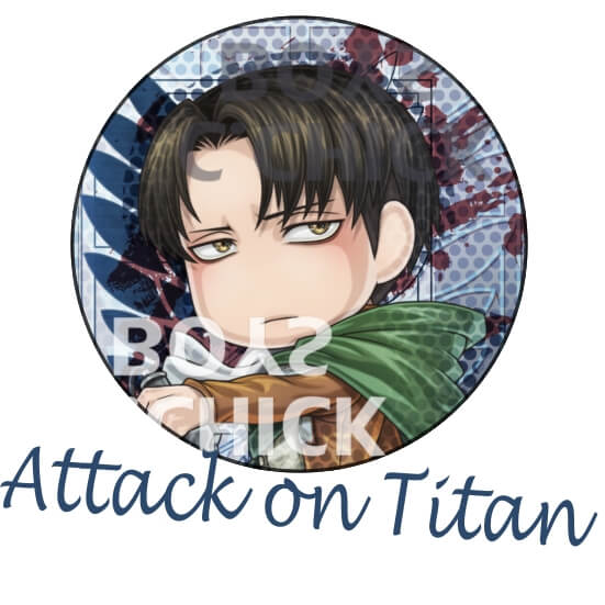 【Chick Boys】進擊的巨人 米卡莎  兵長 胸章/徽章