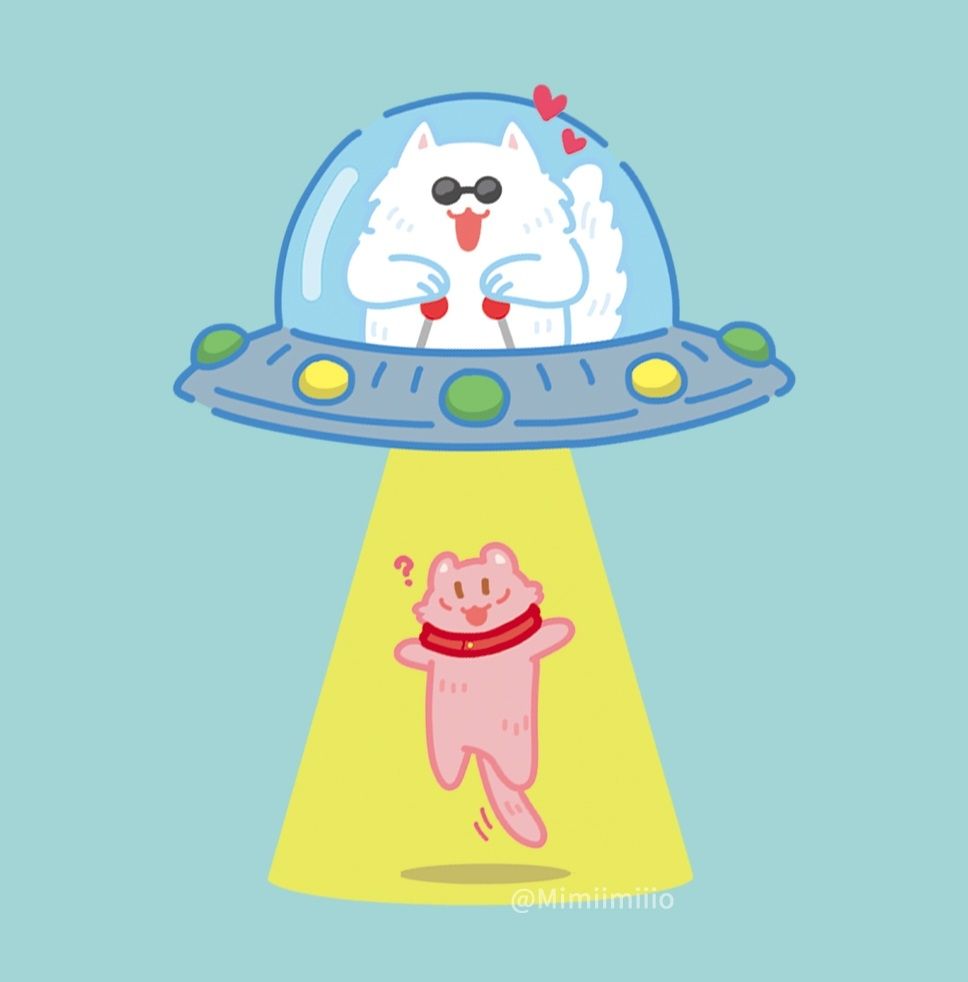 《UFO五悠貓貓》滴膠壓克力吊飾