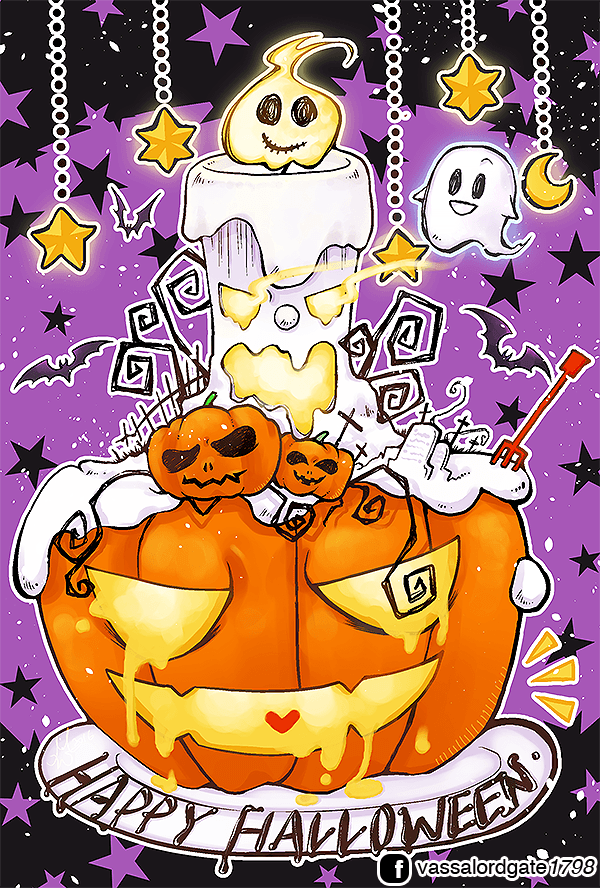 [原創] 萬聖節無料明信片 - Happy Halloween！
