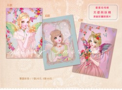 原創-天使&妖精明信片3款