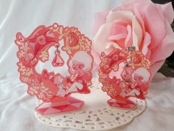 Steven Universe史蒂芬宇宙鑽石花圈立牌掛件