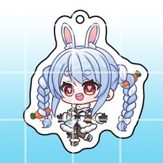 兔田佩可拉雙層壓克力吊飾
