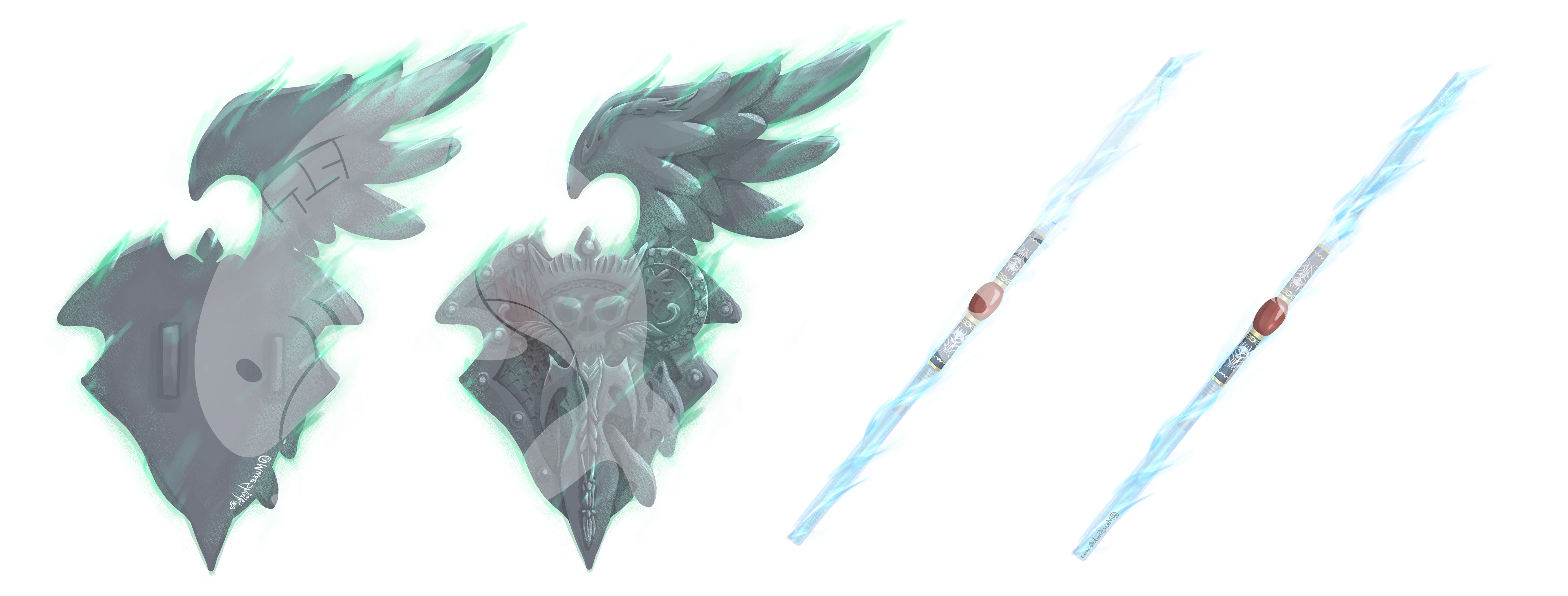 終極系列武器壓克力吊飾