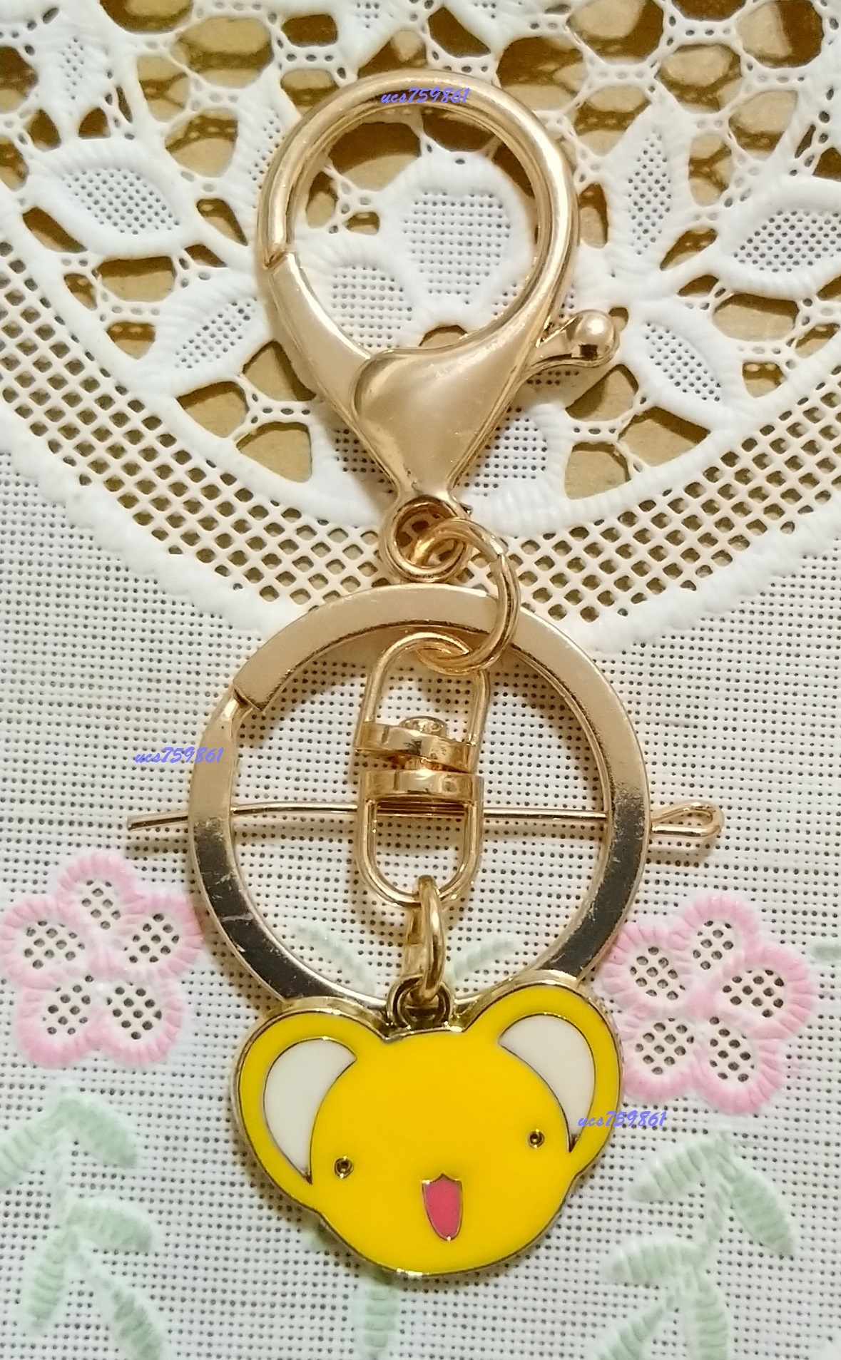 庫洛魔法使-衍生印象手作符號形象龍蝦扣&amp;掛件鑰匙圈