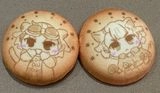 兩小無猜餅乾徽章