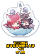 ICE8【にじさんじ】THRONEZ繡球花壓克力磚