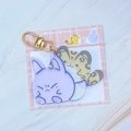 〈豹假狐威〉紫透吊飾
