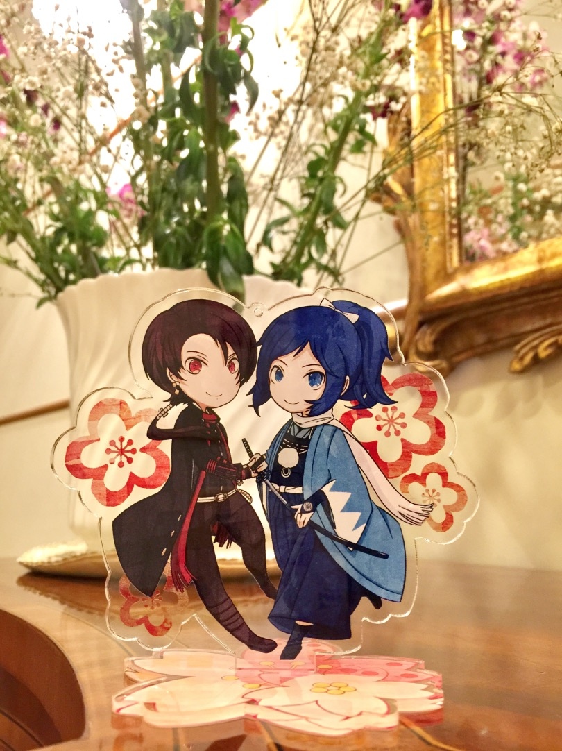 加州清光&amp;大和守安定 清安 壓克力大立牌