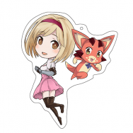 碧藍幻想 GBF 姬塔&碧 雙面透明吊飾