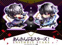 ◆合奏明星/あんスタ/偶像夢幻祭-壓克力立牌吊飾-朔間兄弟立牌 惡魔ver.-零/凜月款◆