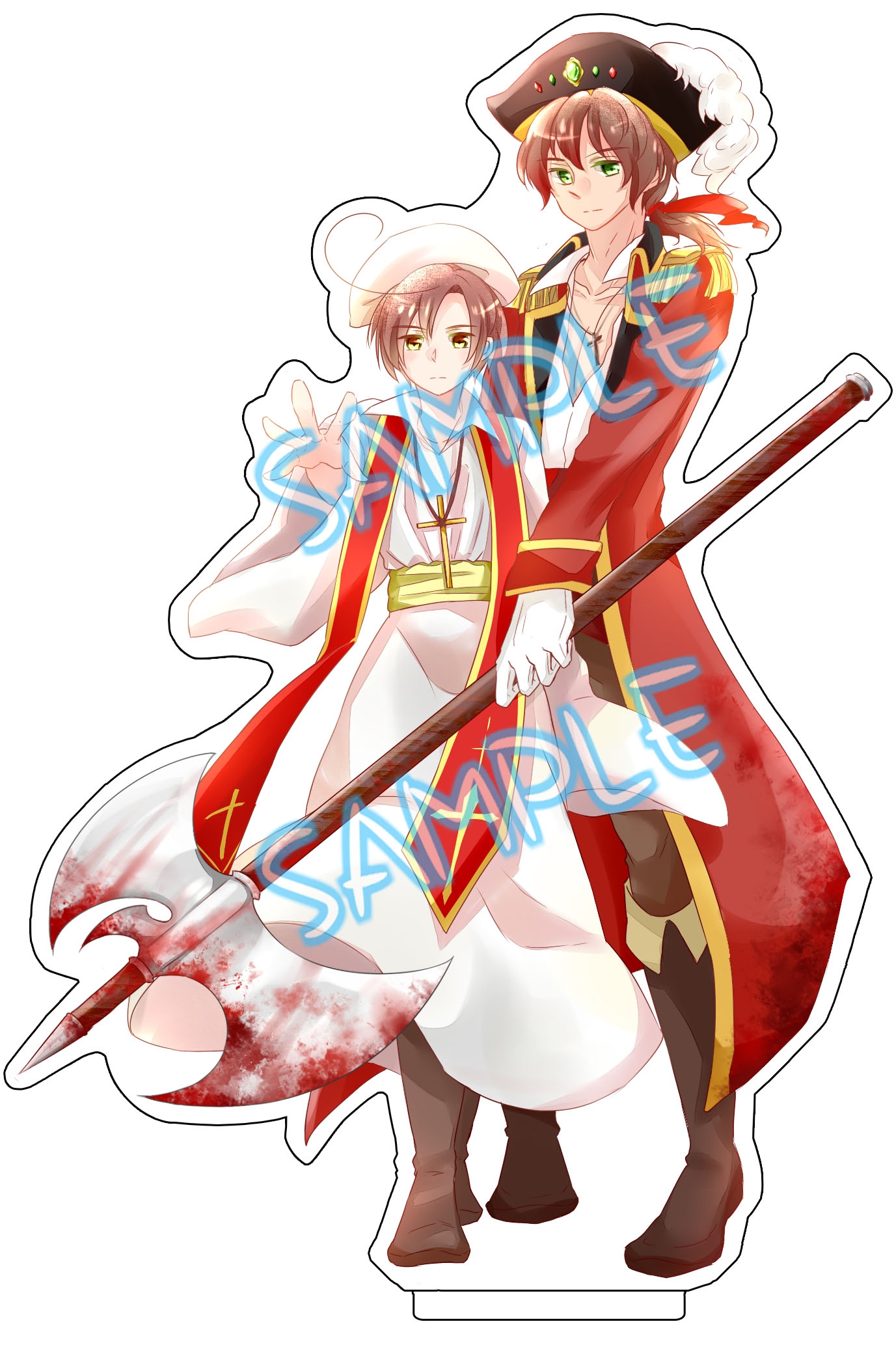 【APH】親子分15CM壓克力立牌