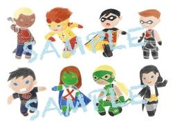 Young Justice 少年正義聯盟貼紙