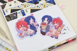 i7一織&陸防水貼紙(一包2款)