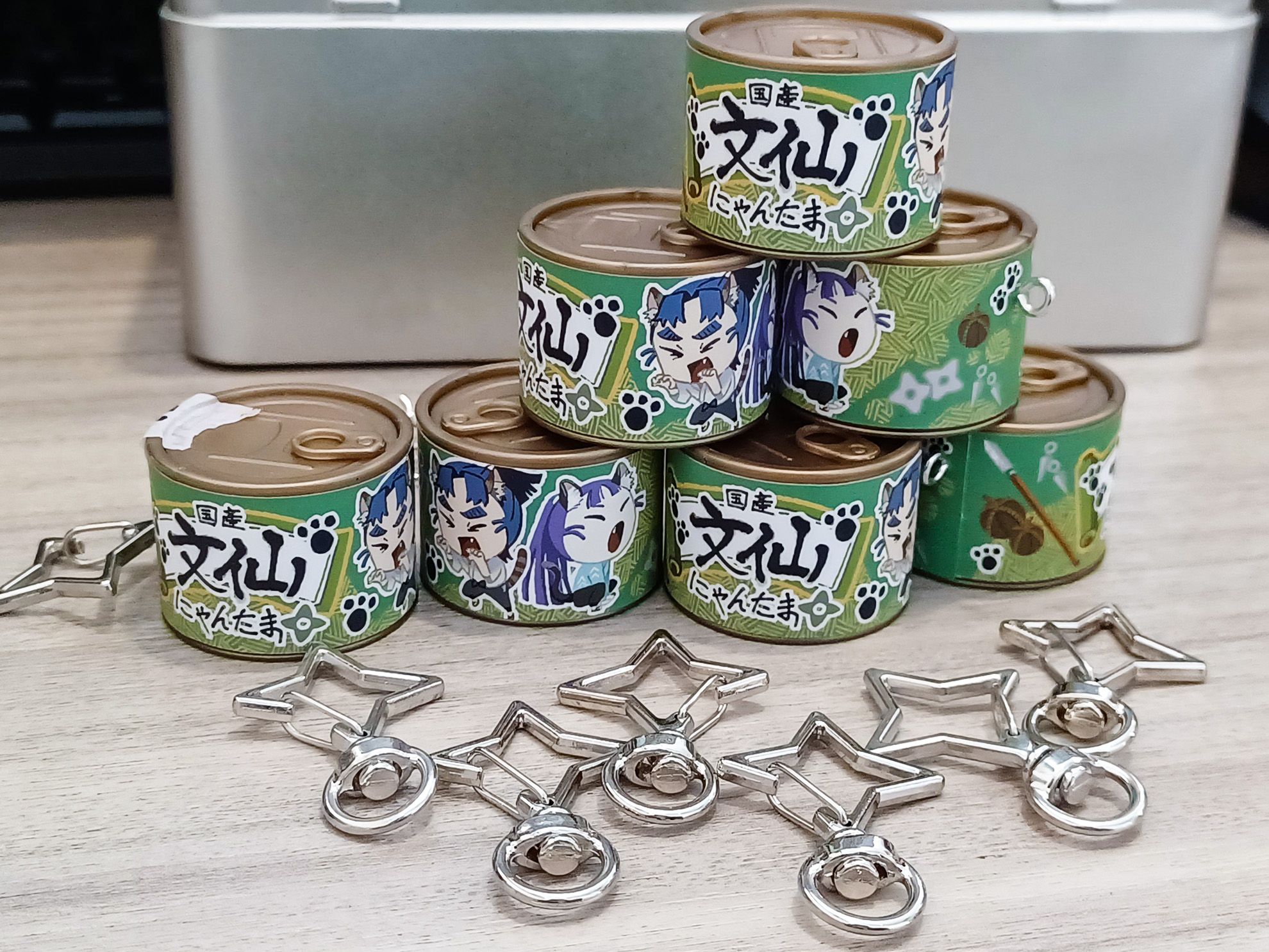 【貓罐罐吊飾】文仙貓貓