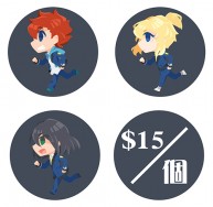 紙箱戰機第一小隊3.2胸章