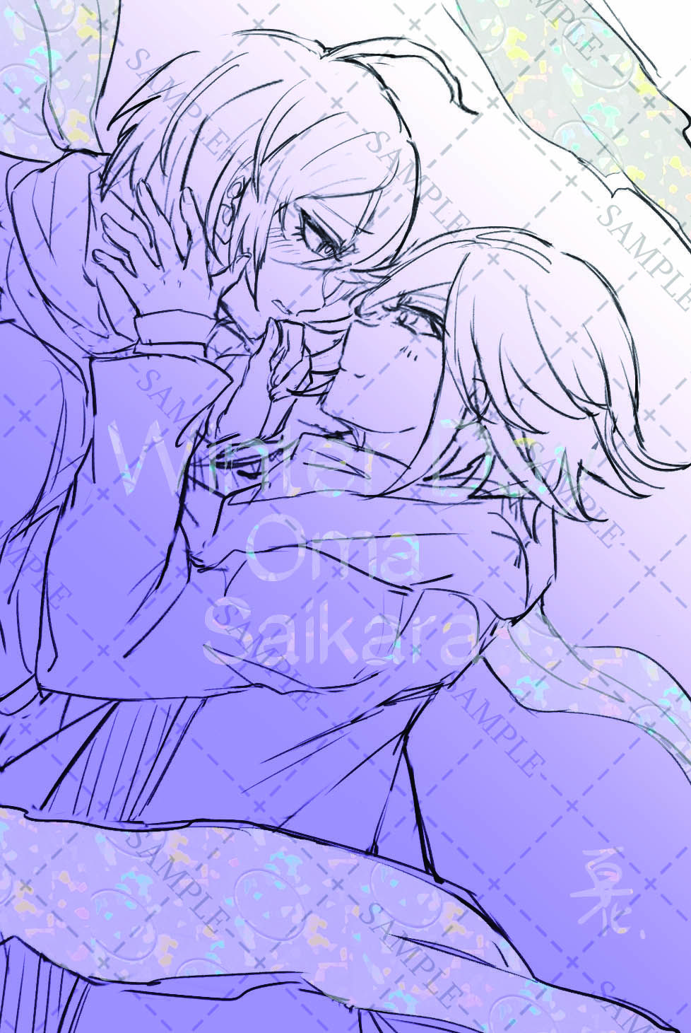 【V3】冬日.ver- 透明碎花小卡