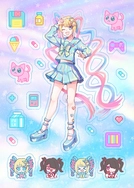 ✞超絕最可愛天使醬閃亮參上✞貼紙