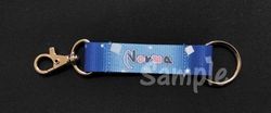 【原創】龍龍-Norma（諾瑪）織帶鑰匙圈::正面（LOGO）
