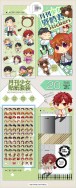 【月刊少女野崎君-全員】表情貼紙+網點貼紙+裝飾貼紙 套裝