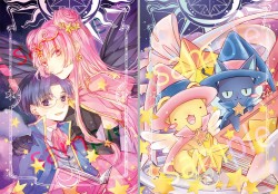 【庫洛魔法使】星月系列明信片(艾里歐&露比/小可&斯比)