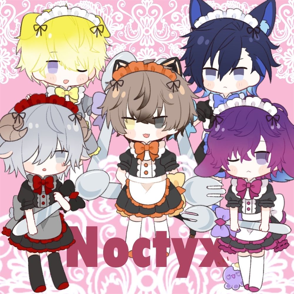 Noctyx+Shoto《女僕》彩虹社EN 壓克力吊飾
