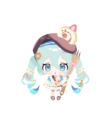 雪初音小飯友