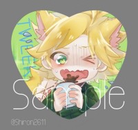 South Park角色愛心胸章-Tweet款