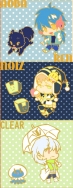 【DMMd-金屬吊飾：蒼葉 / NOIZ / CLEAR】