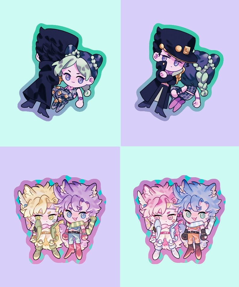 jojo/雙面壓克力吊飾