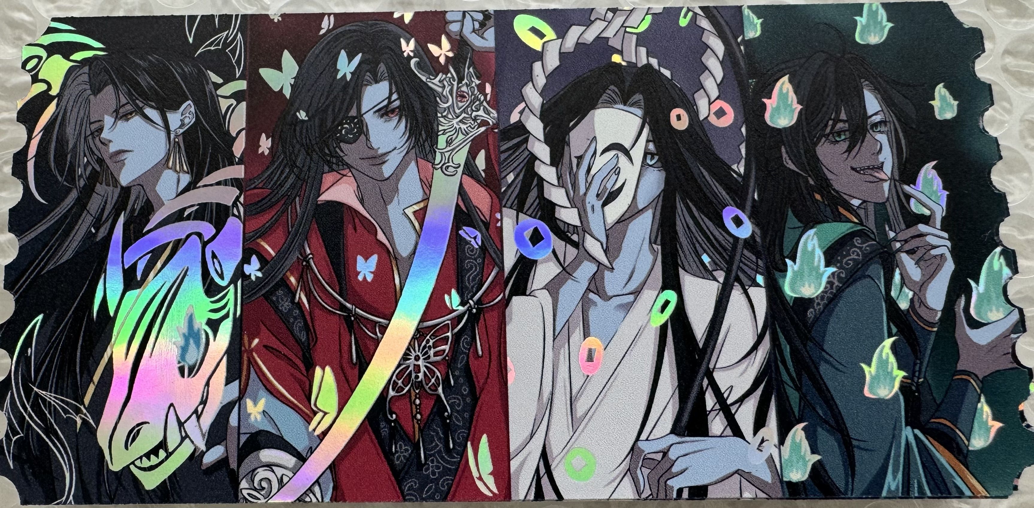 天官賜福限量閃卡大票根