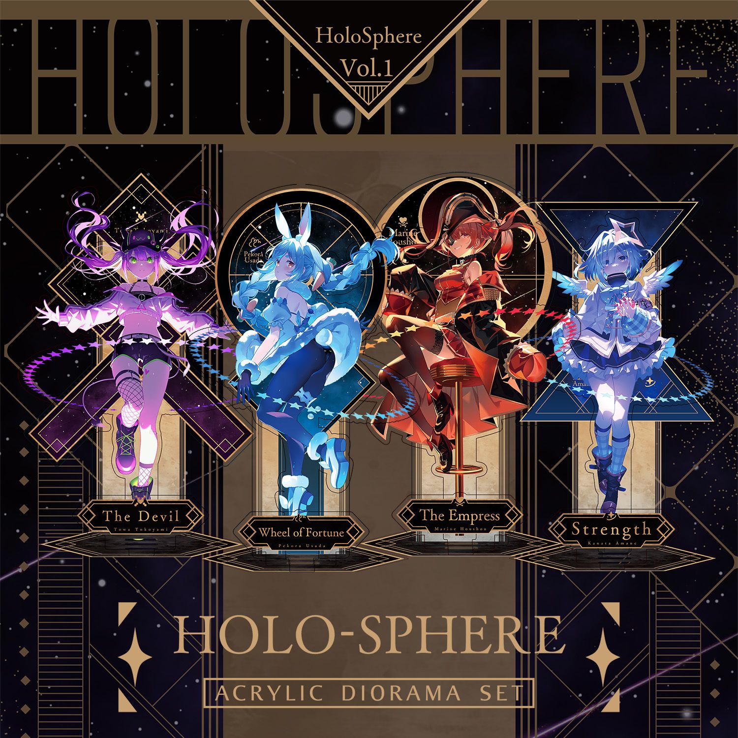 【石原竜也】『HOLO-SPHERE vol.01』 多層壓克力&掛畫套組[FF44 A18 day1~2 ]