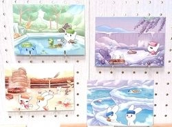 童話午茶-溫泉小旅行明信片組