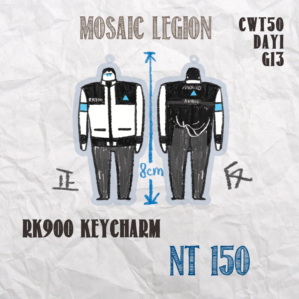 RK900 透明壓克力掛件