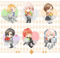 【Mystic Messenger(神秘信使)】聖誕節ver. 壓克力吊飾