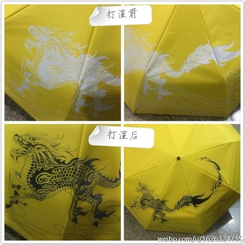 盜墓筆記同人周邊--《雨落麒麟現 晴雨傘》(遇水變色)