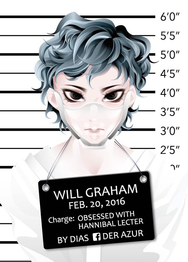 【HANNIBAL】WillGraham威爾囚犯明信片