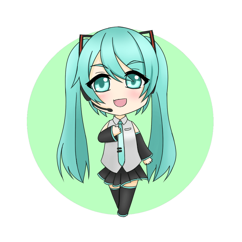 初音 鏡音雙子 胸章