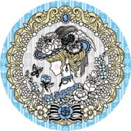 【原創】徽章「Victorian Lady」