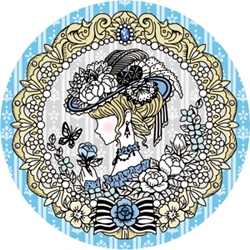 【原創】徽章「Victorian Lady」