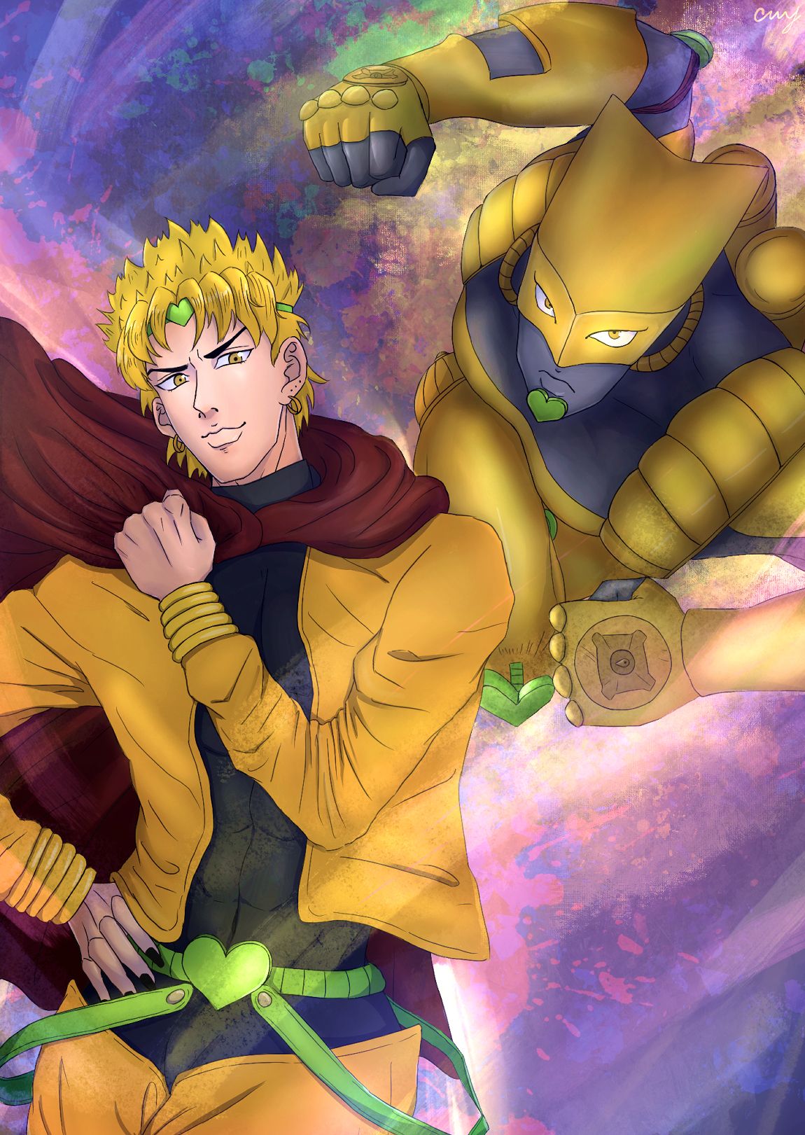 【JOJO】DIO &amp;The World 明信片